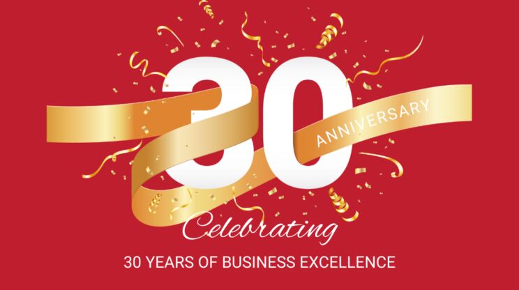 Celebrating 30 years of business excellence